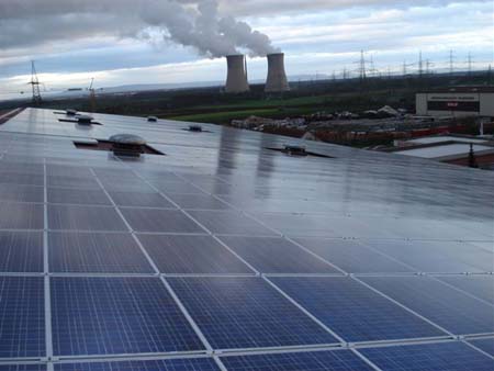 Warehouse near a Nuclear Power Station